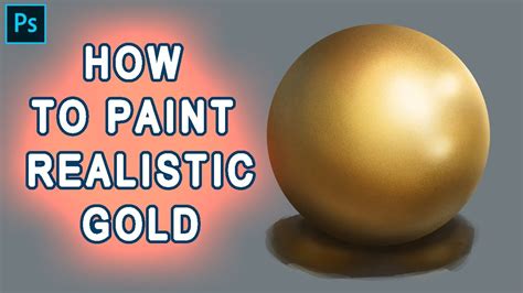 realistic gold polished paint.